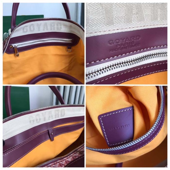 Goyard Boston 50 Bag Burgundy Goyard Boston 50 Bag Burgundy