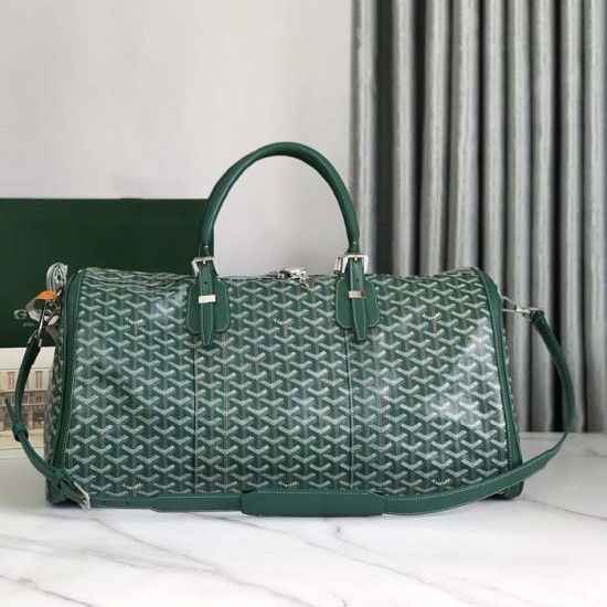 Goyard Boston 50 Bag Green Goyard Boston 50 Bag Green