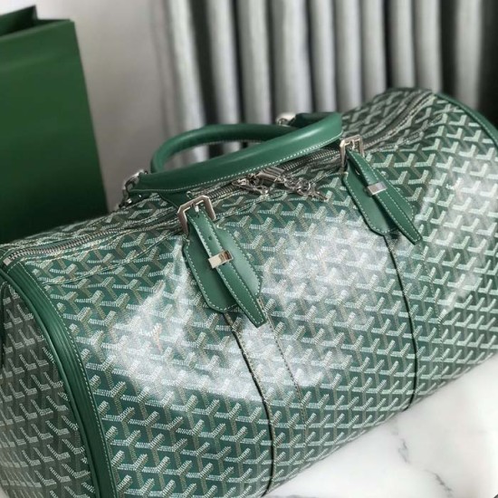 Goyard Boston 50 Bag Green Goyard Boston 50 Bag Green