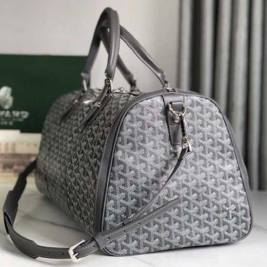 Goyard Boston 50 Bag Grey Goyard Boston 50 Bag Grey