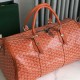 Goyard Boston 50 Bag Orange Goyard Boston 50 Bag Orange