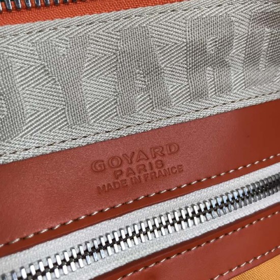 Goyard Boston 50 Bag Orange Goyard Boston 50 Bag Orange