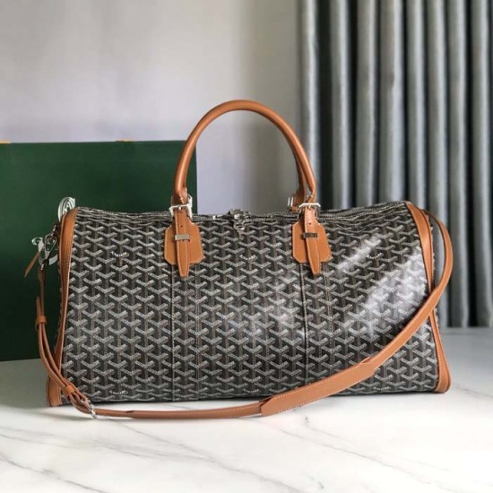 Goyard Boston 50 Bag Tan Goyard Boston 50 Bag Tan