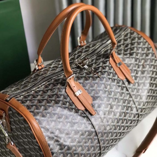 Goyard Boston 50 Bag Tan Goyard Boston 50 Bag Tan