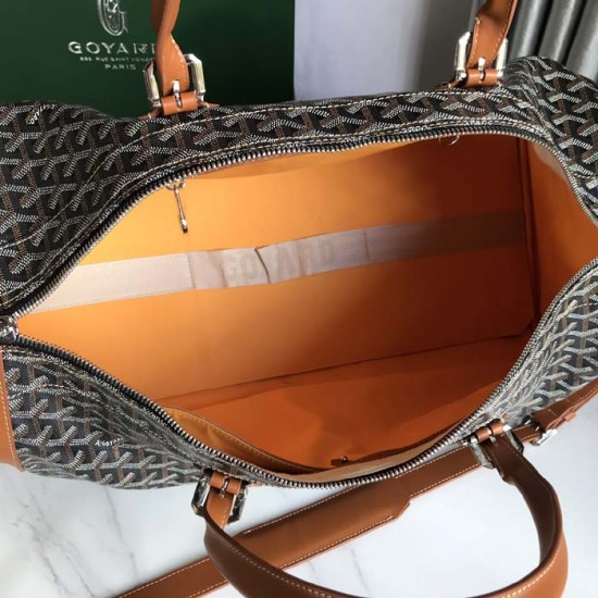 Goyard Boston 50 Bag Tan Goyard Boston 50 Bag Tan