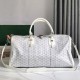 Goyard Boston 50 Bag White Goyard Boston 50 Bag White