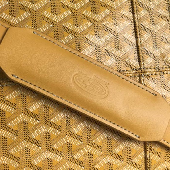 Goyard Boston 50 Bag Yellow Goyard Boston 50 Bag Yellow