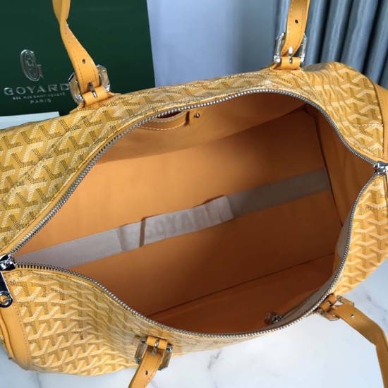 Goyard Boston 50 Bag Yellow Goyard Boston 50 Bag Yellow