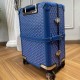 Goyard Bourget PM Trolley Case Blue Goyard Bourget PM Trolley Case Blue