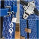 Goyard Bourget PM Trolley Case Blue Goyard Bourget PM Trolley Case Blue