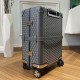 Goyard Bourget PM Trolley Case Grey Goyard Bourget PM Trolley Case Grey
