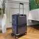 Goyard Bourget PM Trolley Case Navy Goyard Bourget PM Trolley Case Navy