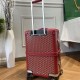 Goyard Bourget PM Trolley Case Red Goyard Bourget PM Trolley Case Red