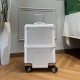 Goyard Bourget PM Trolley Case White Goyard Bourget PM Trolley Case White