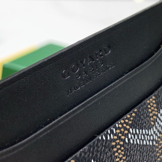 Goyard Saint-Sulpice Card Wallet Black Goyard Saint-Sulpice Card Wallet Black