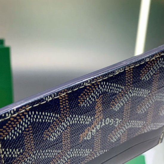 Goyard Saint-Sulpice Card Wallet Blue Goyard Saint-Sulpice Card Wallet Blue