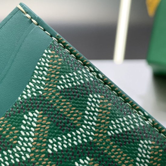 Goyard Saint-Sulpice Card Wallet Green Goyard Saint-Sulpice Card Wallet Green
