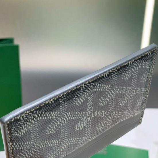 Goyard Saint-Sulpice Card Wallet Grey Goyard Saint-Sulpice Card Wallet Grey