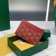 Goyard Saint-Sulpice Card Wallet Red Goyard Saint-Sulpice Card Wallet Red