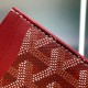 Goyard Saint-Sulpice Card Wallet Red Goyard Saint-Sulpice Card Wallet Red