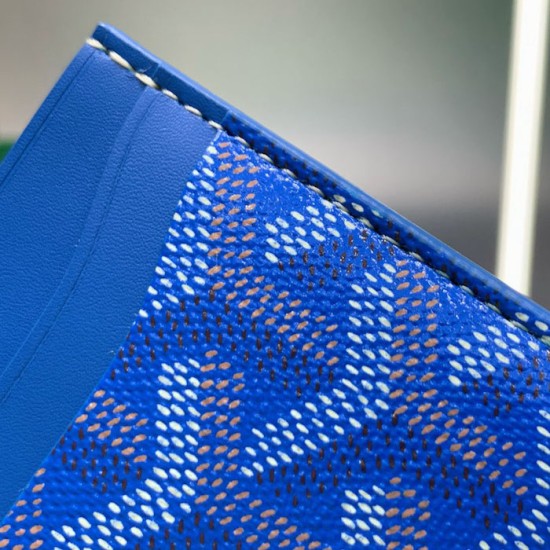 Goyard Saint-Sulpice Card Wallet Light Blue Goyard Saint-Sulpice Card Wallet Light Blue