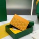 Goyard Saint-Sulpice Card Wallet Yellow Goyard Saint-Sulpice Card Wallet Yellow