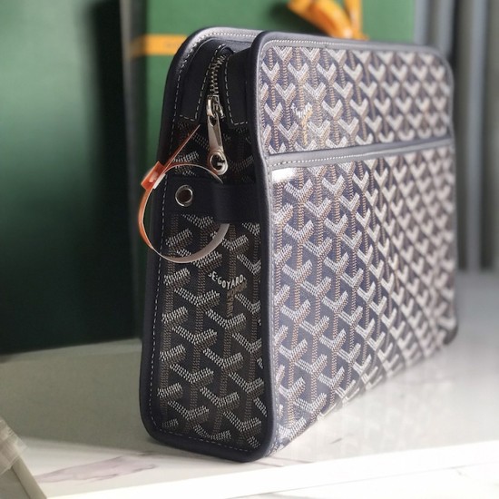 Goyard Jouvence GM Toiletry Bag Black Goyard Jouvence GM Toiletry Bag Black