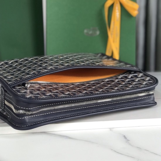 Goyard Jouvence GM Toiletry Bag Black Goyard Jouvence GM Toiletry Bag Black