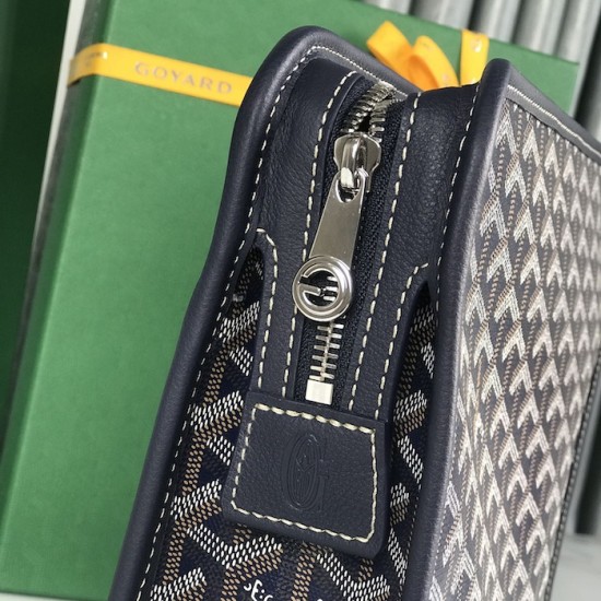 Goyard Jouvence GM Toiletry Bag Black Goyard Jouvence GM Toiletry Bag Black