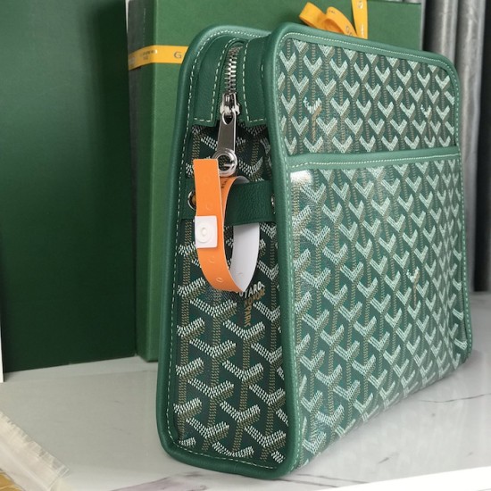 Goyard Jouvence GM Toiletry Bag Green Goyard Jouvence GM Toiletry Bag Green
