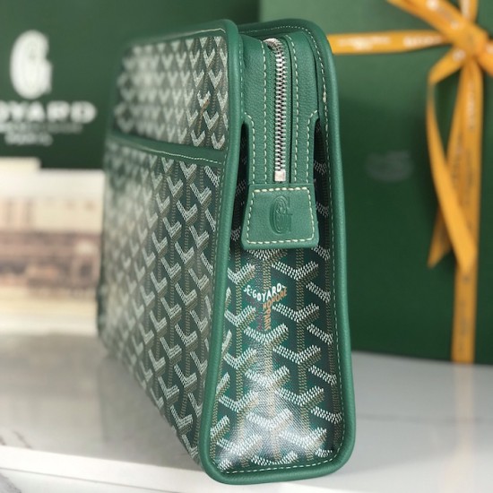 Goyard Jouvence GM Toiletry Bag Green Goyard Jouvence GM Toiletry Bag Green