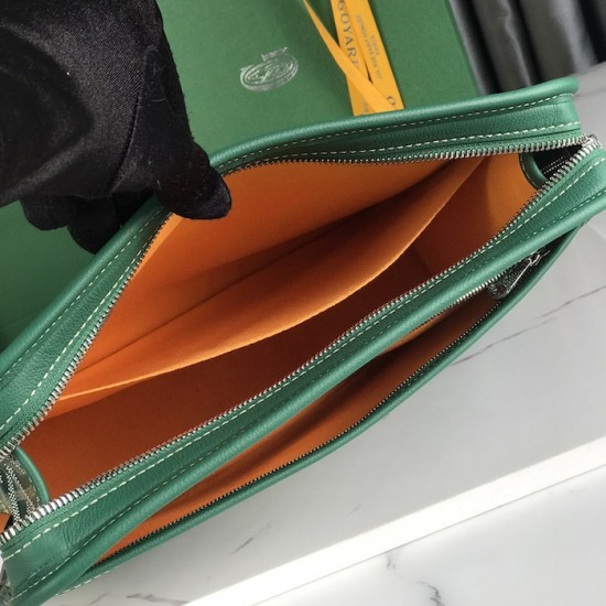 Goyard Jouvence GM Toiletry Bag Green Goyard Jouvence GM Toiletry Bag Green