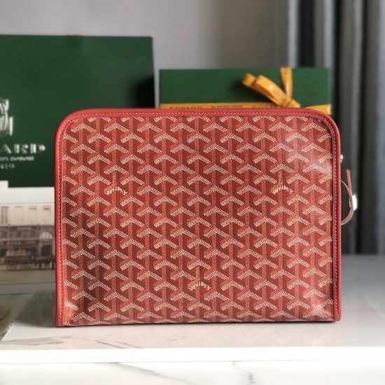 Goyard Jouvence GM Toiletry Bag Red Goyard Jouvence GM Toiletry Bag Red