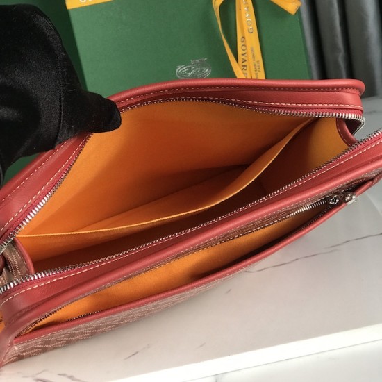 Goyard Jouvence GM Toiletry Bag Red Goyard Jouvence GM Toiletry Bag Red