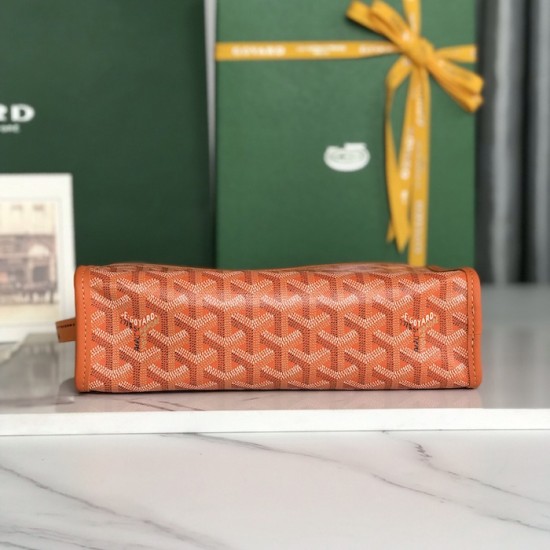 Goyard Jouvence GM Toiletry Bag Orange Goyard Jouvence GM Toiletry Bag Orange