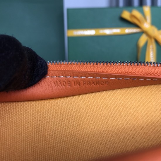 Goyard Jouvence GM Toiletry Bag Orange Goyard Jouvence GM Toiletry Bag Orange