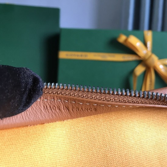 Goyard Jouvence GM Toiletry Bag Tan Goyard Jouvence GM Toiletry Bag Tan