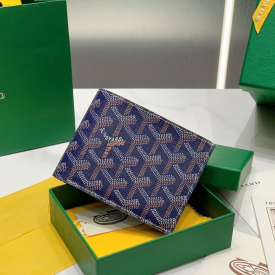 Goyard Victoire Wallet Blue Goyard Victoire Wallet Blue