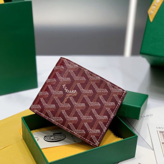 Goyard Victoire Wallet Burgundy Goyard Victoire Wallet Burgundy
