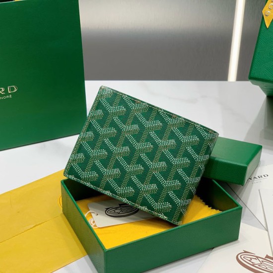 Goyard Victoire Wallet Green Goyard Victoire Wallet Green