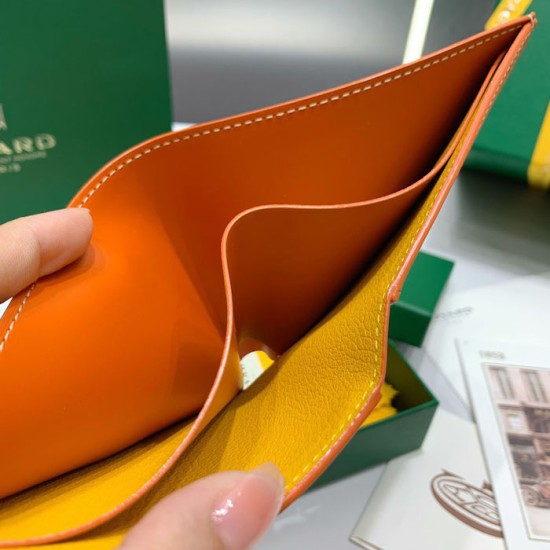 Goyard Victoire Wallet Orange Goyard Victoire Wallet Orange