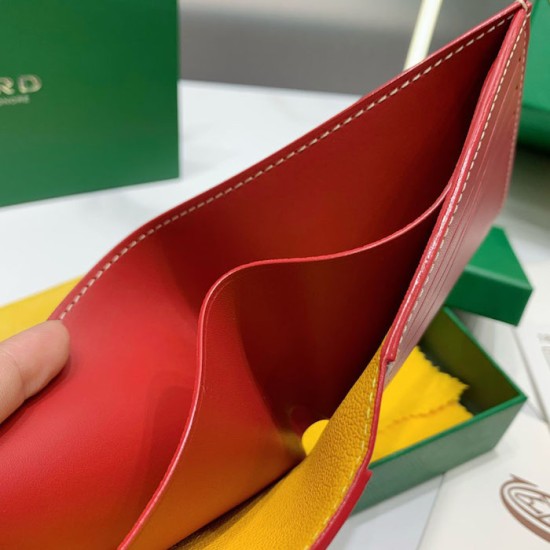 Goyard Victoire Wallet Red Goyard Victoire Wallet Red