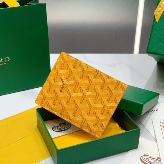 Goyard Victoire Wallet Yellow Goyard Victoire Wallet Yellow