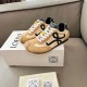 Loewe Ballet Runner 2.0 in nylon and calfskin black/beige Loewe Ballet Runner 2.0 in nylon and calfskin black/beige