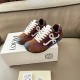 Loewe Ballet Runner 2.0 in nylon and calfskin white/brown Loewe Ballet Runner 2.0 in nylon and calfskin white/brown
