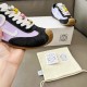 Loewe Ballet Runner 2.0 in nylon and calfskin black/purple Loewe Ballet Runner 2.0 in nylon and calfskin black/purple
