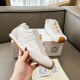Loewe Ballet Runner 2.0 in nylon and calfskin white/white Loewe Ballet Runner 2.0 in nylon and calfskin white/white