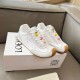 Loewe Ballet Runner 2.0 in nylon and calfskin white/white Loewe Ballet Runner 2.0 in nylon and calfskin white/white