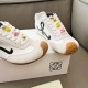 Loewe Ballet Runner 2.0 in nylon and calfskin white/black Loewe Ballet Runner 2.0 in nylon and calfskin white/black