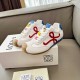 Loewe Ballet Runner 2.0 in nylon and calfskin white/red/blue Loewe Ballet Runner 2.0 in nylon and calfskin white/red/blue